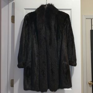 Fur Mink Coat